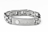 Brushed Stainless Steel Men´s ID Bracelet